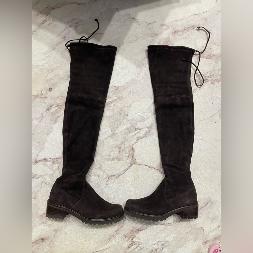 Authentic Stuart Weitzman BRW Vanland Over the Knee boots 7.5M